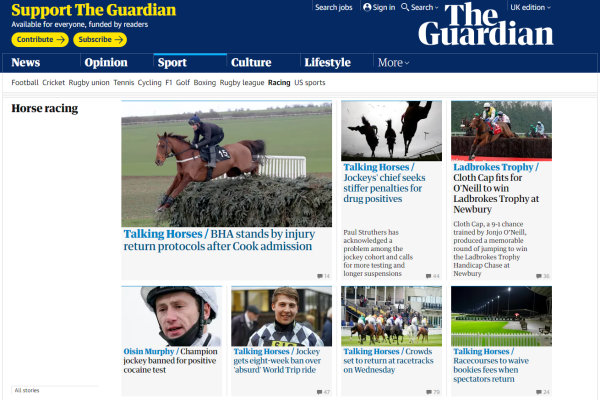 Guardian Horse Racing