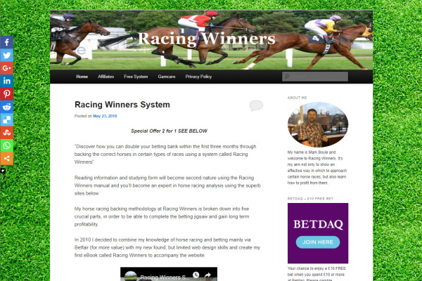 Horse Racing Systems